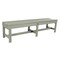 Highwood Usa 6ft Commercial Grade Backless Picnic Bench Outdoor Furniture for Patio, Yard and Garden CM-BENSQ61-EUC - alternate 1